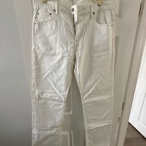 Levi's Classic White Jeans